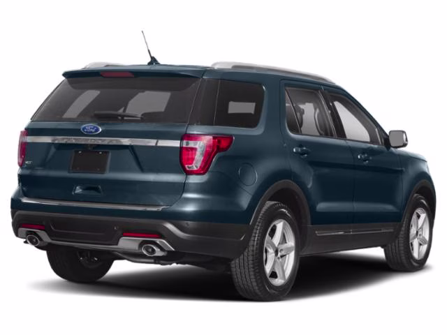 2018 Blue Ford Explorer XLT 4X4 SUV