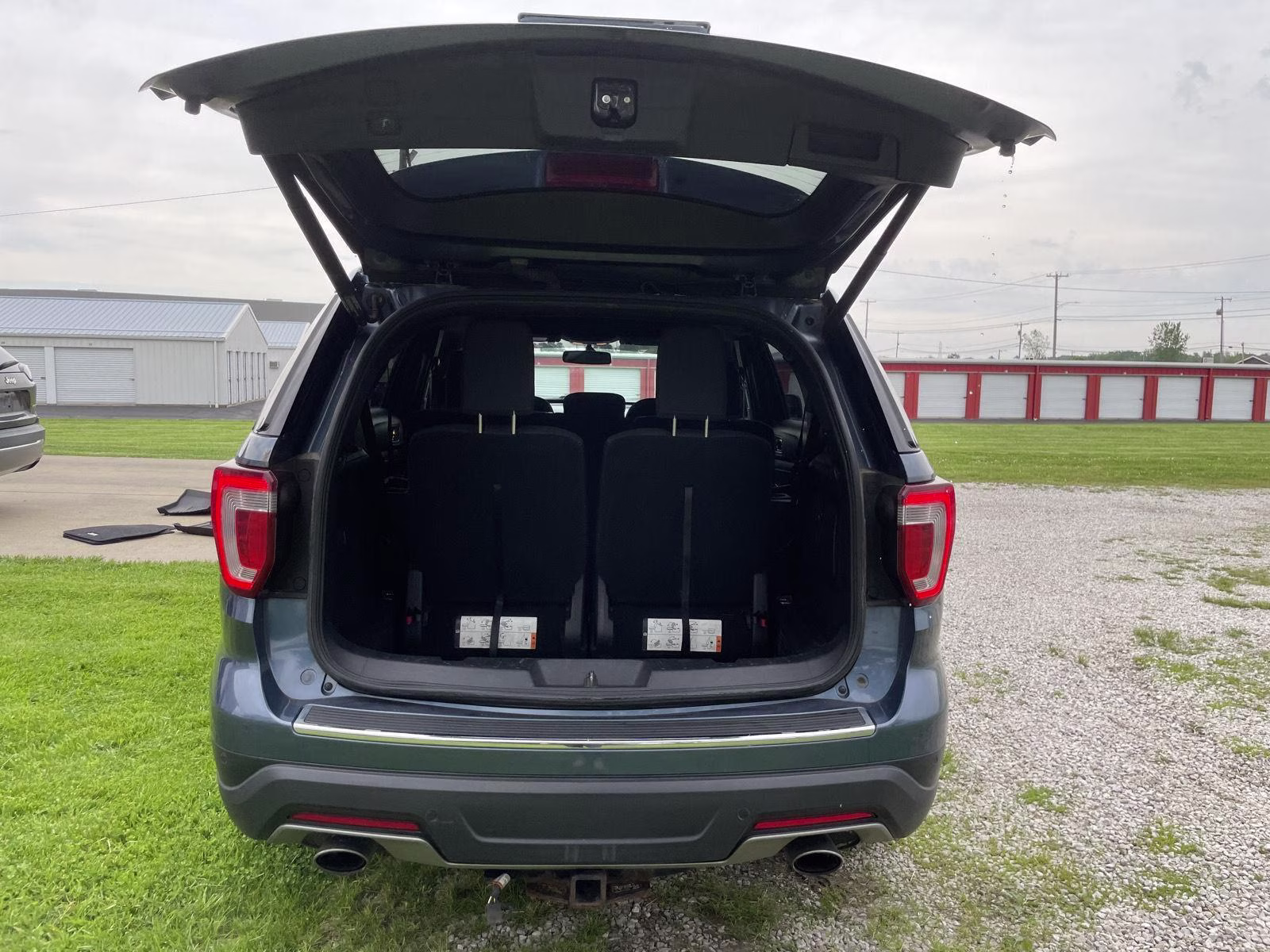 2018 Blue Ford Explorer XLT 4X4 SUV