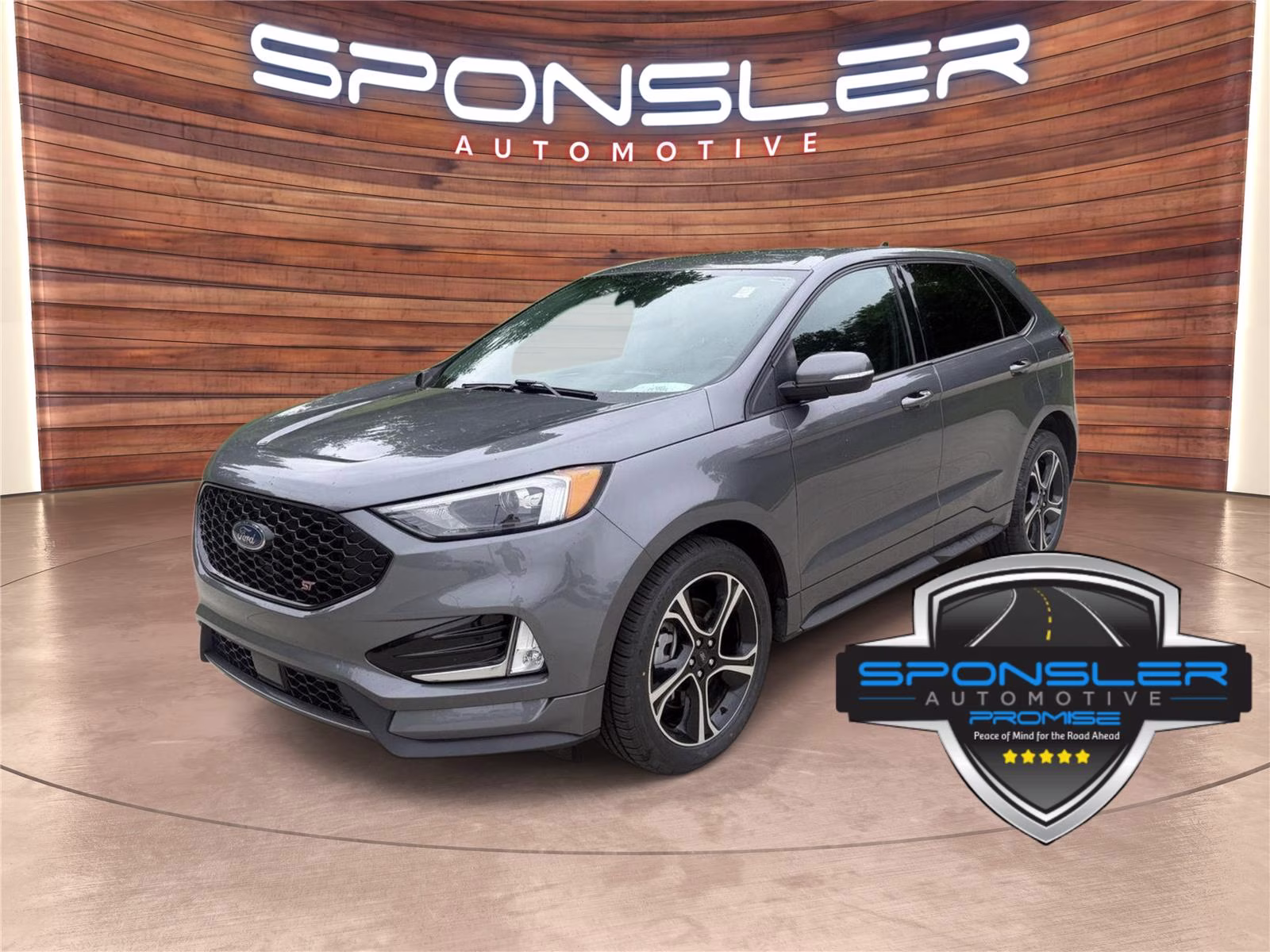 2021 Carbonized Gray Ford Edge ST AWD SUV