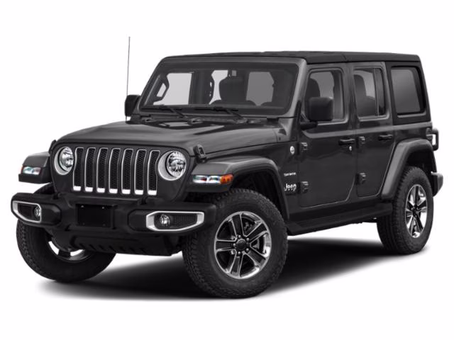 2022 Black Clearcoat Jeep Wrangler Unlimited Sahara 4X4 SUV