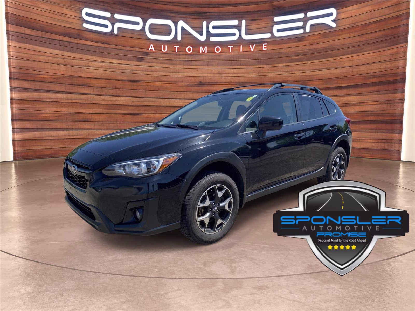 2019 Crystal Black Silica Subaru Crosstrek Premium AWD SUV