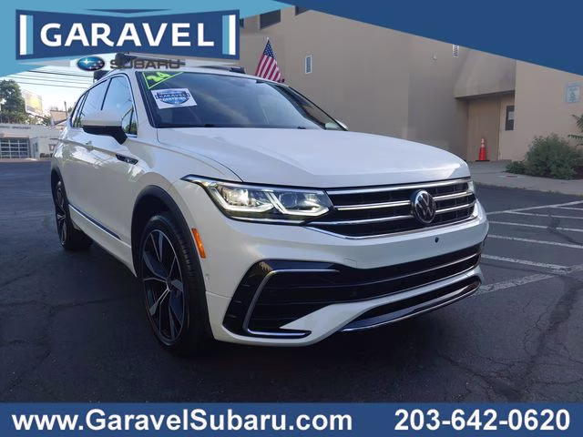 2024 Opal White Volkswagen Tiguan 2.0T SEL R-Line AWD SUV