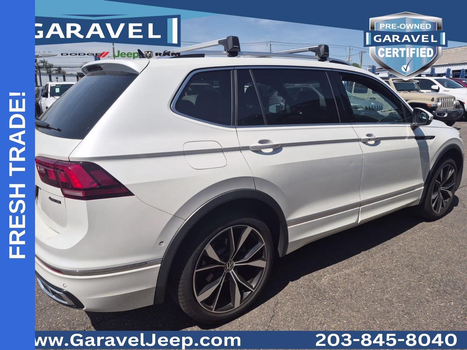 2024 Opal White Volkswagen Tiguan 2.0T SEL R-Line AWD SUV