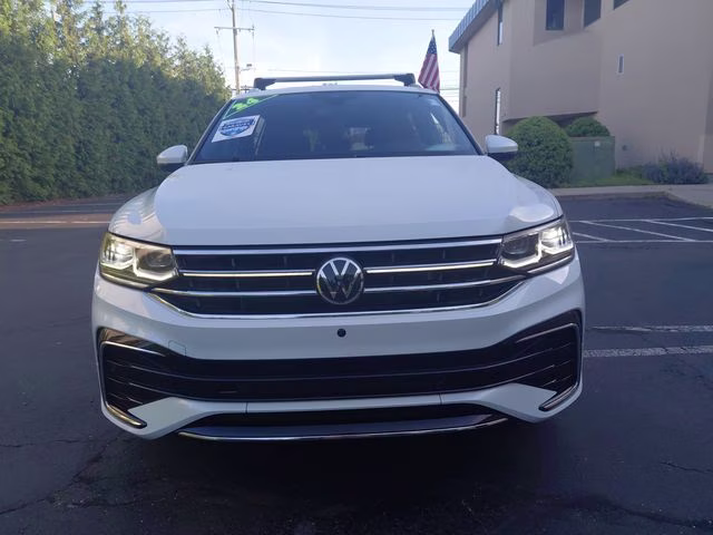 2024 Opal White Volkswagen Tiguan 2.0T SEL R-Line AWD SUV