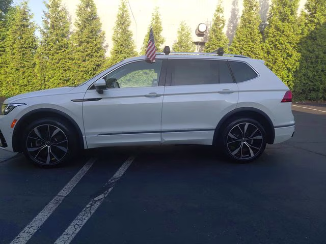 2024 Opal White Volkswagen Tiguan 2.0T SEL R-Line AWD SUV