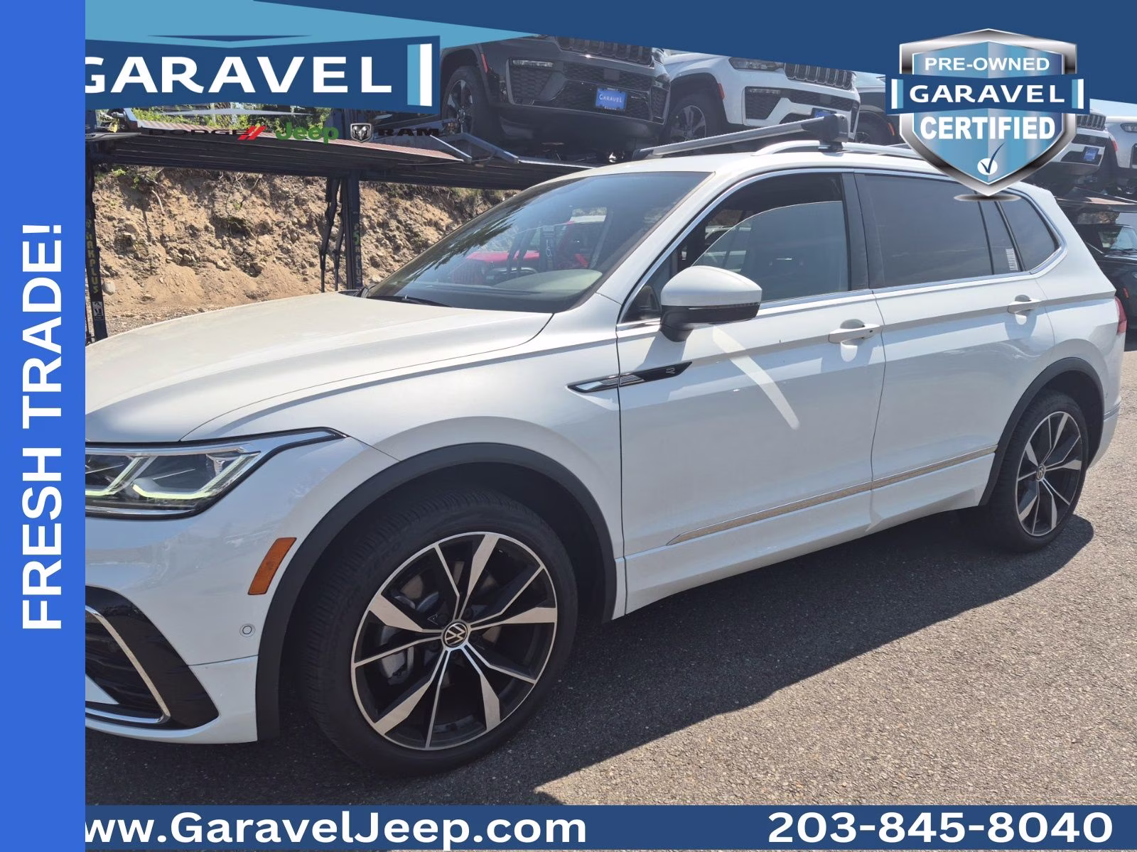 2024 Opal White Volkswagen Tiguan 2.0T SEL R-Line AWD SUV