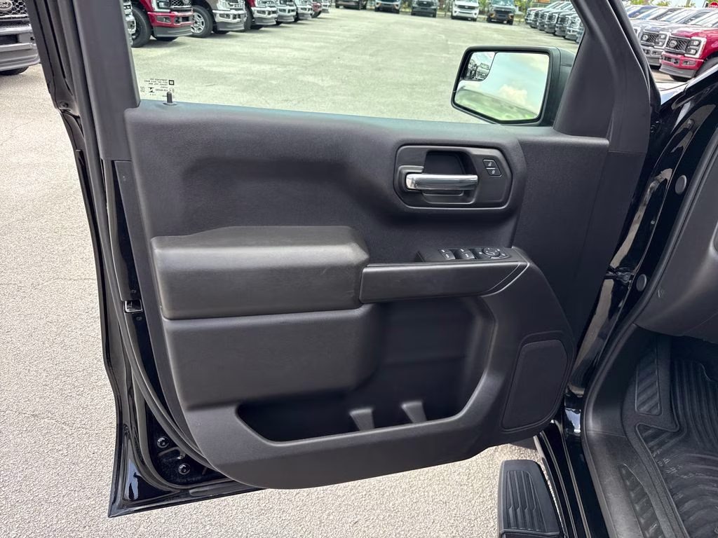 2024 Black Chevrolet Silverado 1500 Custom RWD Truck