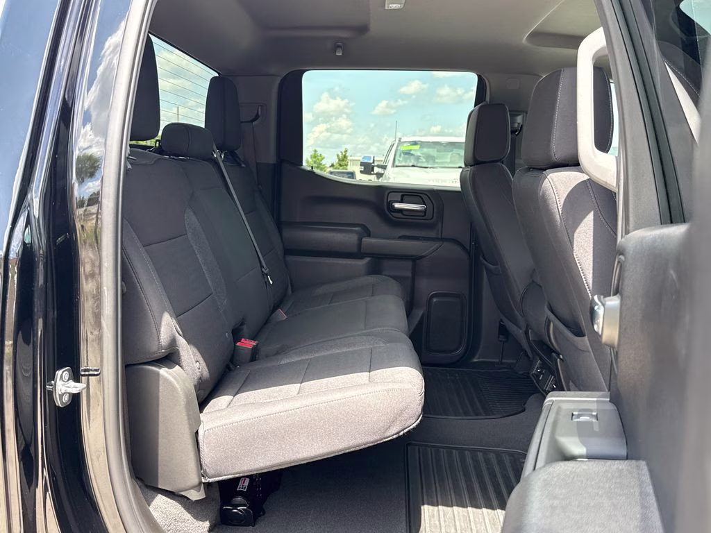 2024 Black Chevrolet Silverado 1500 Custom RWD Truck