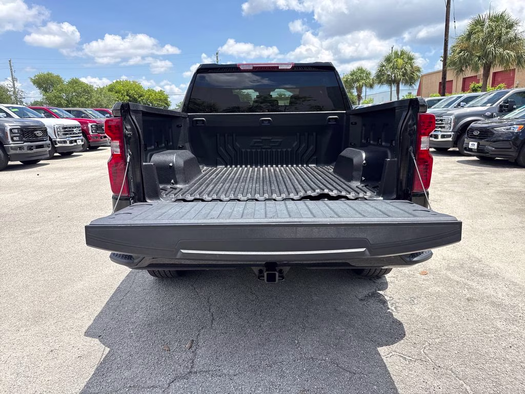 2024 Black Chevrolet Silverado 1500 Custom RWD Truck