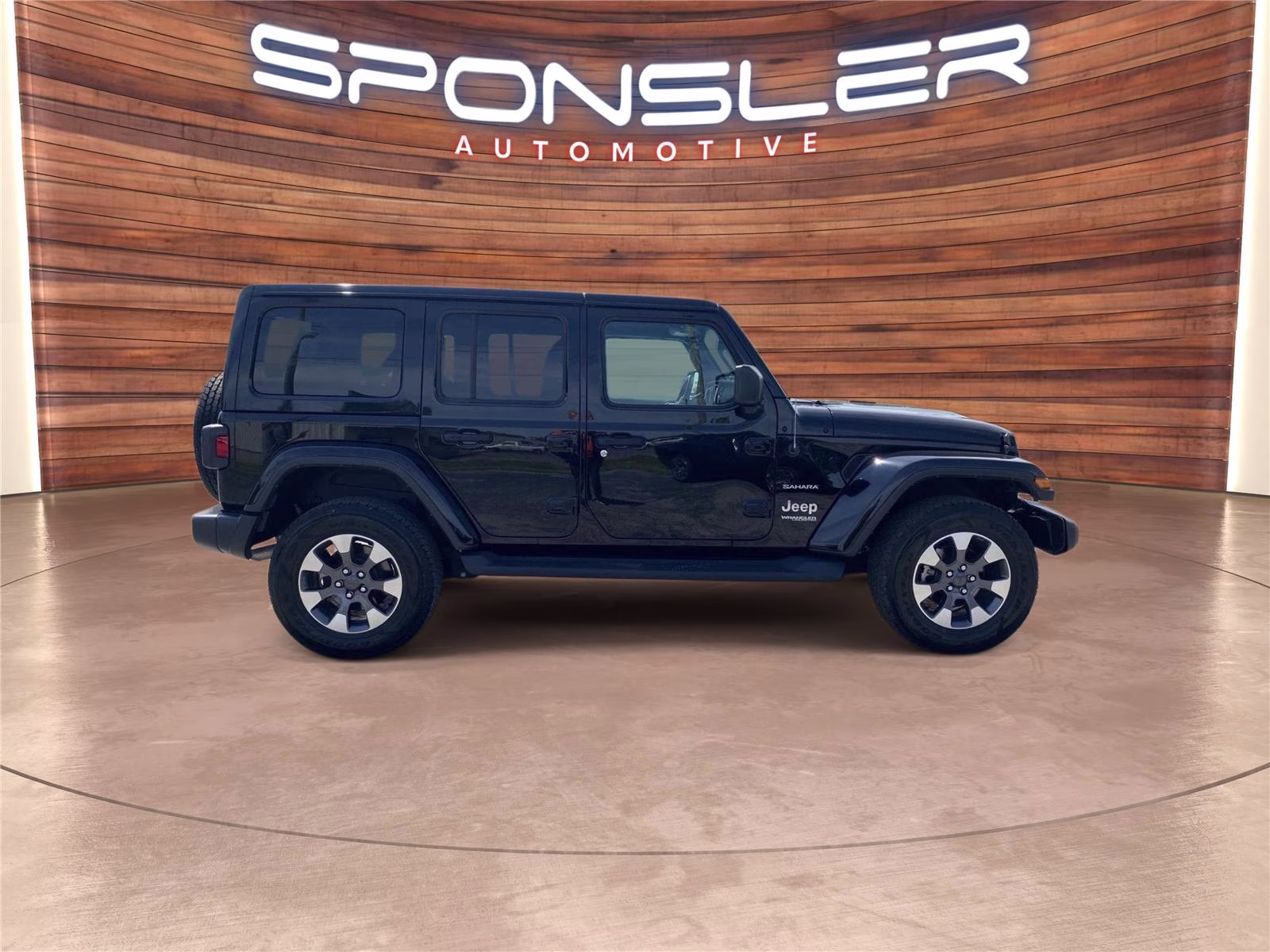 2022 Black Clearcoat Jeep Wrangler Unlimited Sahara 4X4 SUV