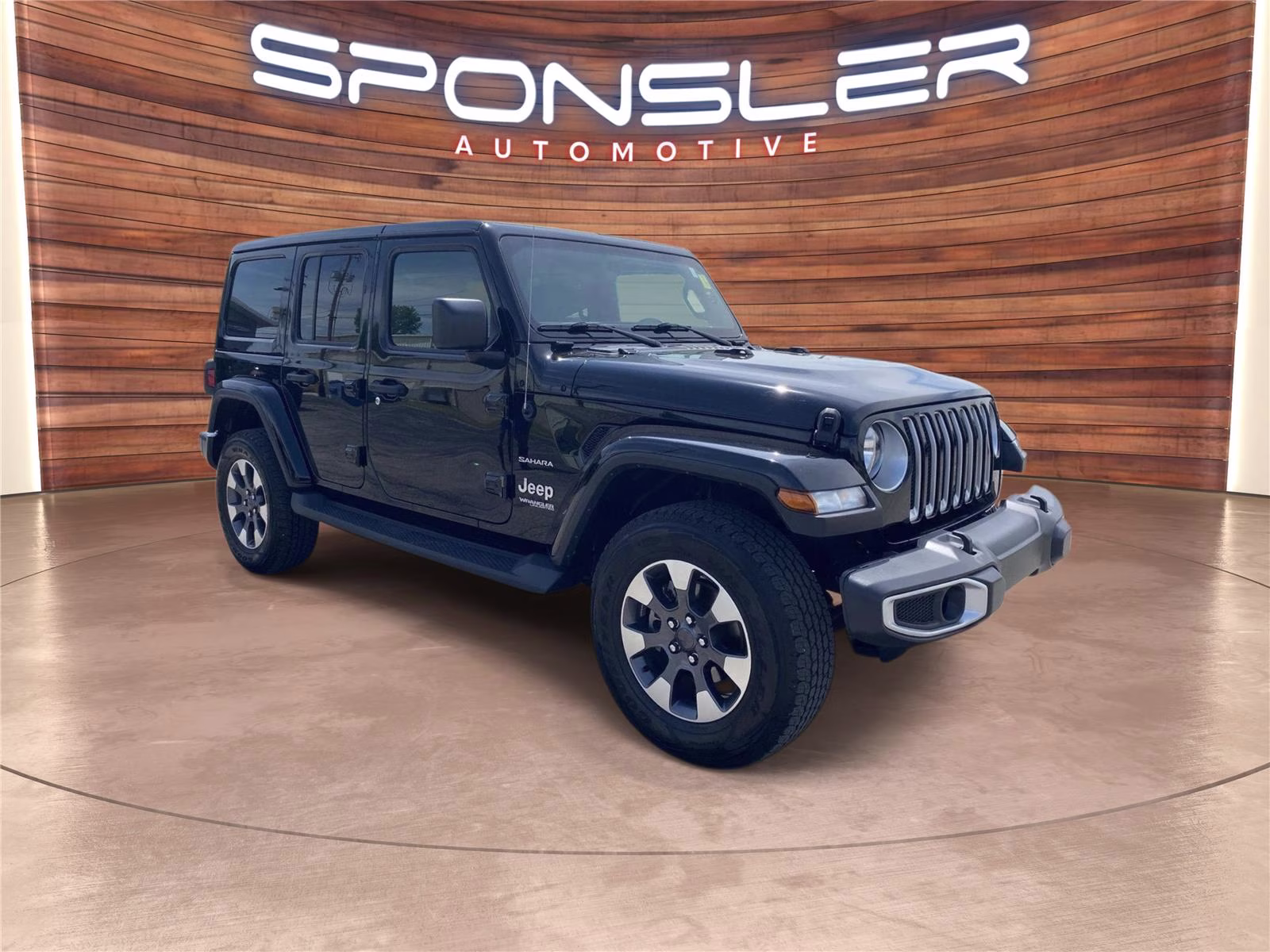 2022 Black Clearcoat Jeep Wrangler Unlimited Sahara 4X4 SUV