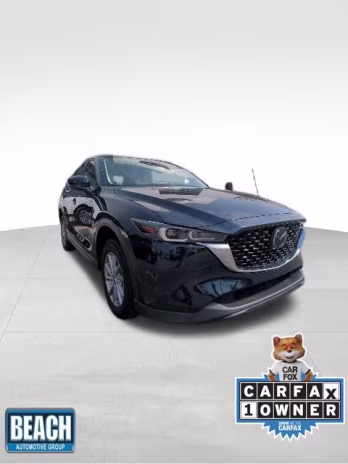 2023 Deep Crystal Blue Mica Mazda CX-5 2.5 S Preferred Package AWD SUV