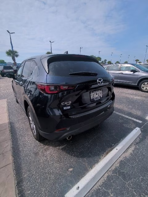 2023 Deep Crystal Blue Mica Mazda CX-5 2.5 S Preferred Package AWD SUV