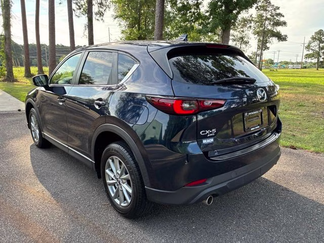 2023 Deep Crystal Blue Mica Mazda CX-5 2.5 S Preferred Package AWD SUV