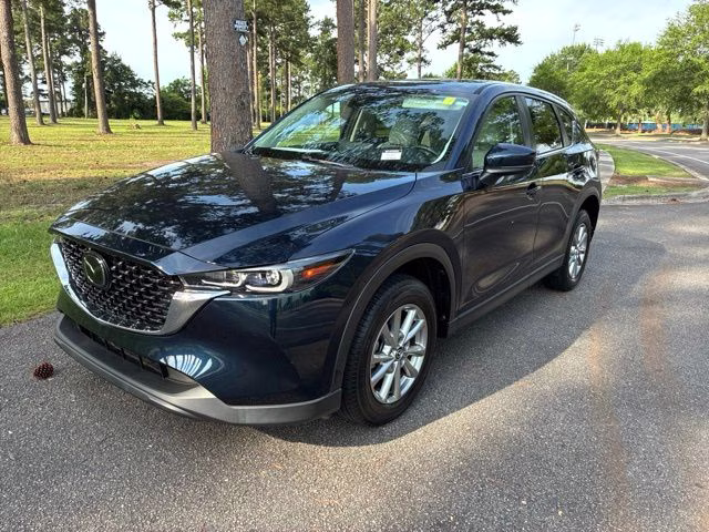 2023 Deep Crystal Blue Mica Mazda CX-5 2.5 S Preferred Package AWD SUV
