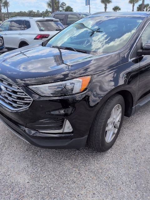 2022 Agate Black Metallic Ford Edge SEL AWD SUV