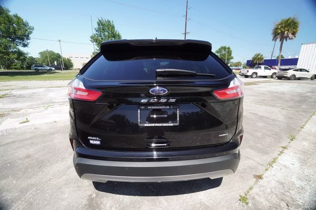 2022 Agate Black Metallic Ford Edge SEL AWD SUV
