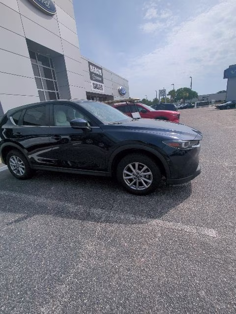 2023 Deep Crystal Blue Mica Mazda CX-5 2.5 S Preferred Package AWD SUV