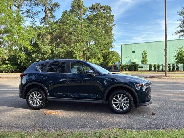 2023 Deep Crystal Blue Mica Mazda CX-5 2.5 S Preferred Package AWD SUV