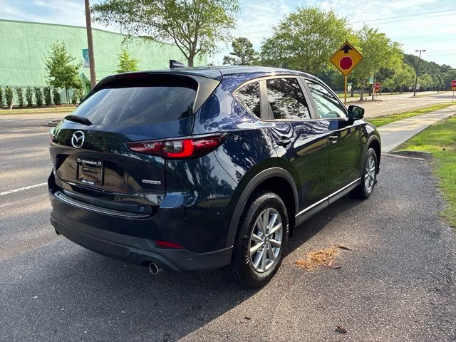 2023 Deep Crystal Blue Mica Mazda CX-5 2.5 S Preferred Package AWD SUV