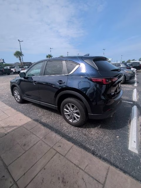 2023 Deep Crystal Blue Mica Mazda CX-5 2.5 S Preferred Package AWD SUV
