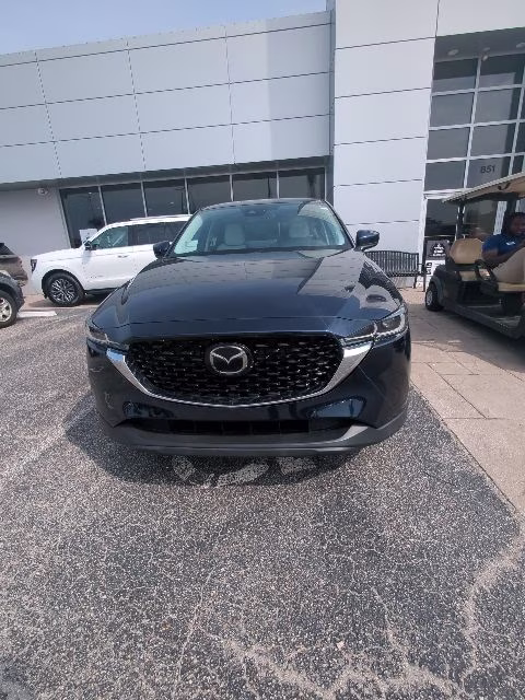 2023 Deep Crystal Blue Mica Mazda CX-5 2.5 S Preferred Package AWD SUV