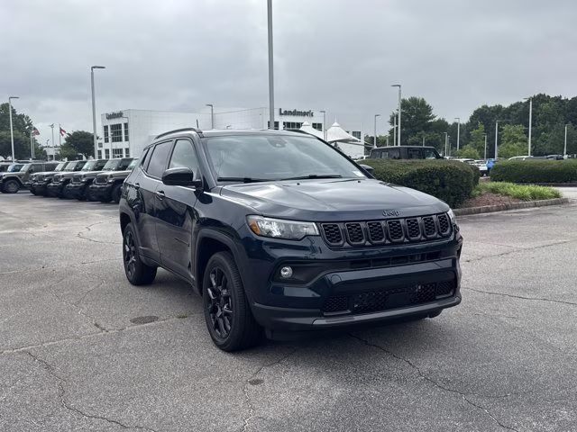 2026 Fathom Blue Pearl Coat Jeep Compass Latitude Altitude 4X4 SUV