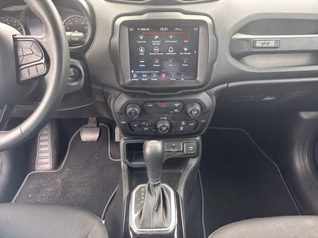 2021 Black Clearcoat Jeep Renegade Latitude FWD SUV