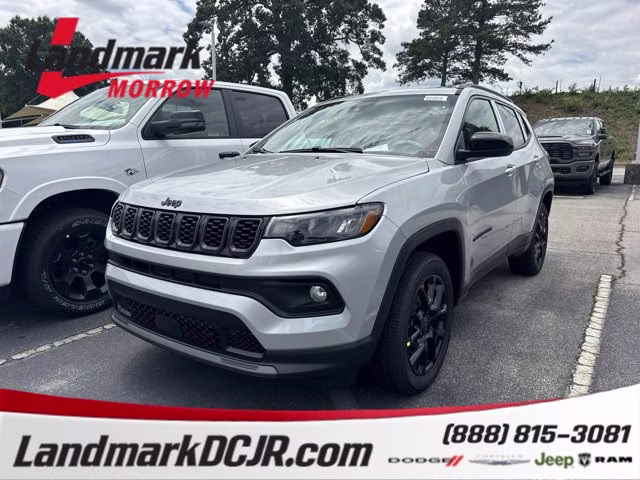 2026 Silver Zynith Metallic Clearcoat Jeep Compass Latitude Altitude 4X4 SUV