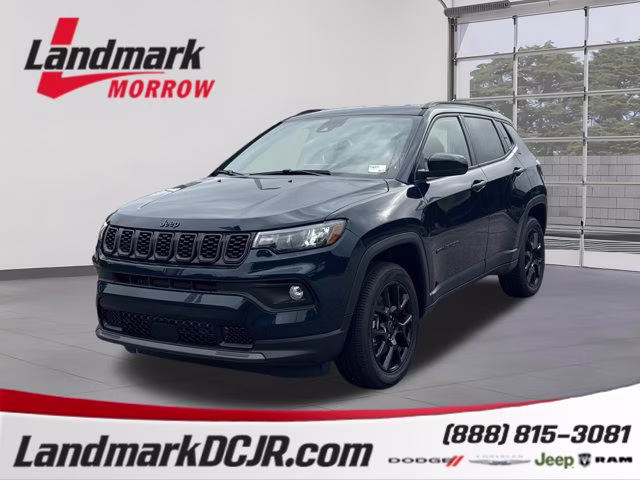 2026 Fathom Blue Pearl Coat Jeep Compass Latitude Altitude 4X4 SUV