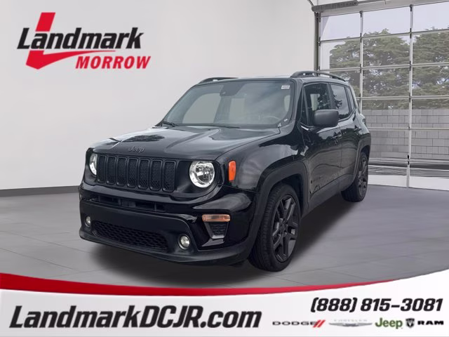 2021 Black Clearcoat Jeep Renegade Latitude FWD SUV