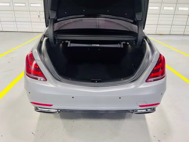 2019 Black Mercedes-Benz S-Class S 450 RWD Sedan