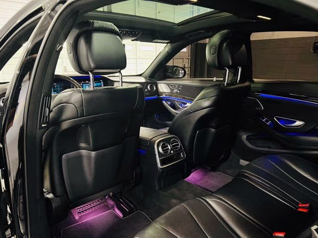 2019 Black Mercedes-Benz S-Class S 450 RWD Sedan
