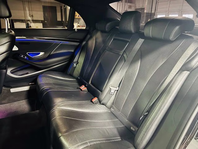 2019 Black Mercedes-Benz S-Class S 450 RWD Sedan