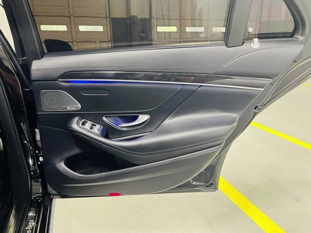 2019 Black Mercedes-Benz S-Class S 450 RWD Sedan