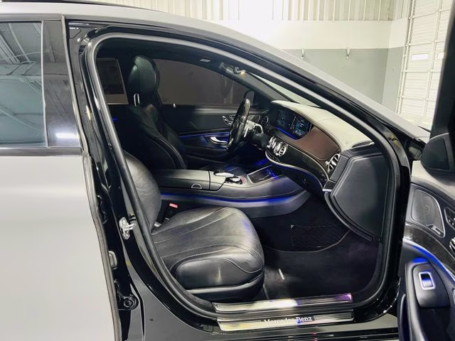 2019 Black Mercedes-Benz S-Class S 450 RWD Sedan