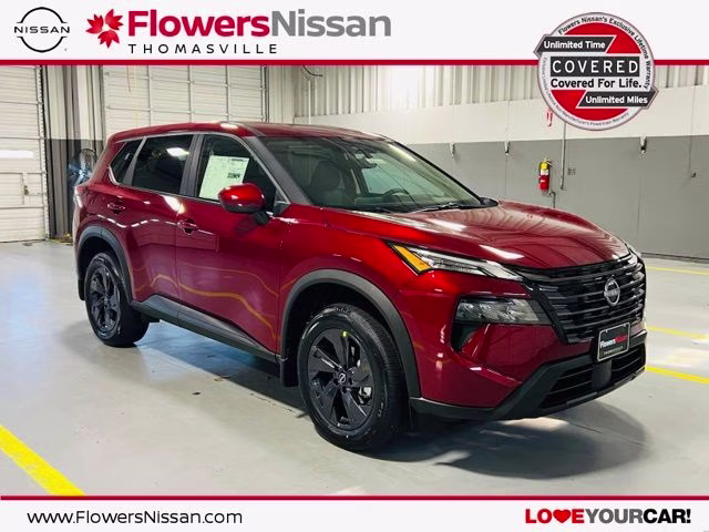 2026 Scarlet Ember Tintcoat Nissan Rogue SV FWD SUV