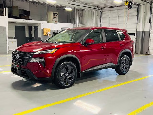 2026 Scarlet Ember Tintcoat Nissan Rogue SV FWD SUV
