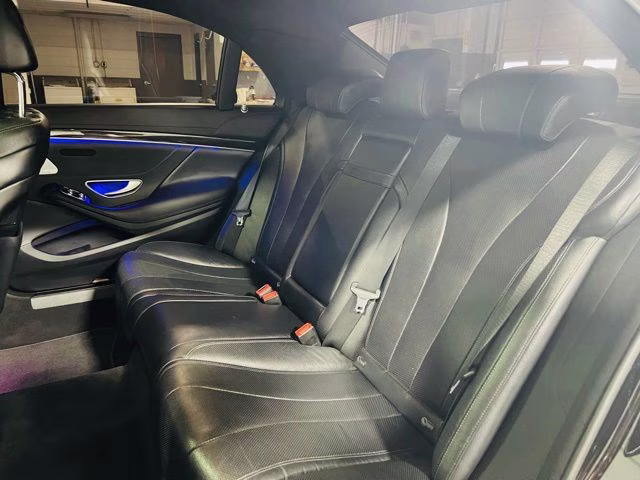 2019 Black Mercedes-Benz S-Class S 450 RWD Sedan