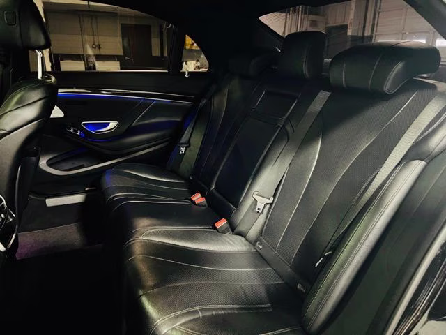 2019 Black Mercedes-Benz S-Class S 450 RWD Sedan