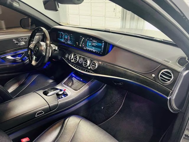 2019 Black Mercedes-Benz S-Class S 450 RWD Sedan