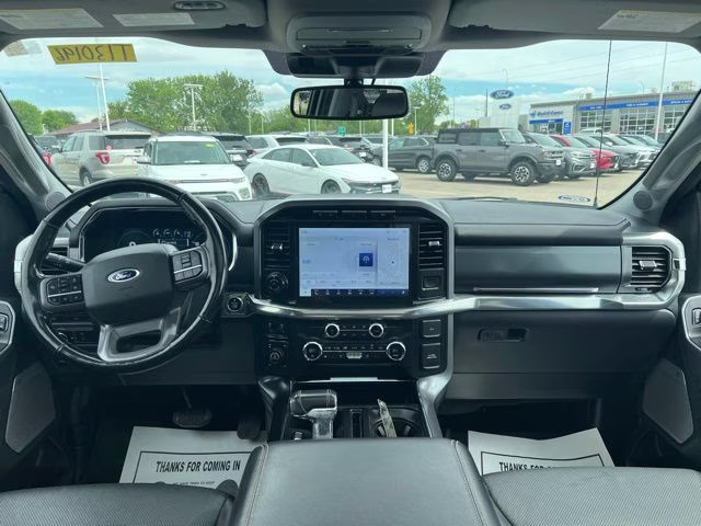2021 White Metallic Ford F-150 Lariat 4X4 Truck
