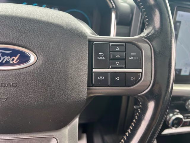 2021 White Metallic Ford F-150 Lariat 4X4 Truck