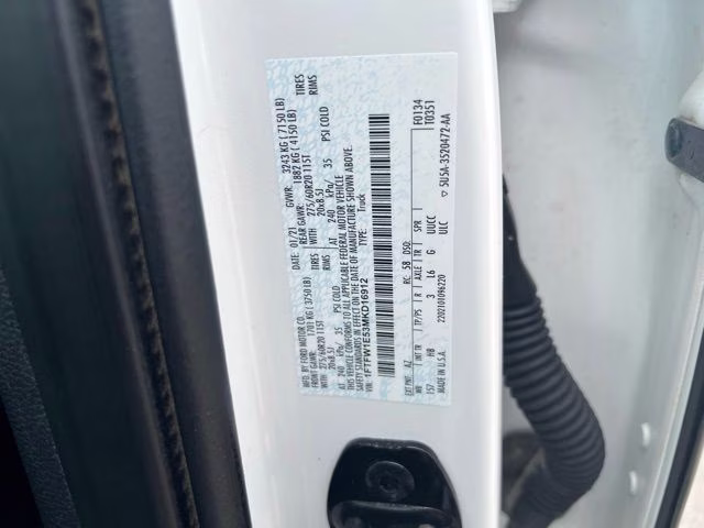 2021 White Metallic Ford F-150 Lariat 4X4 Truck