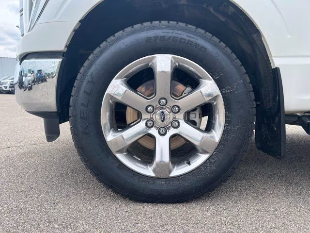 2021 White Metallic Ford F-150 Lariat 4X4 Truck