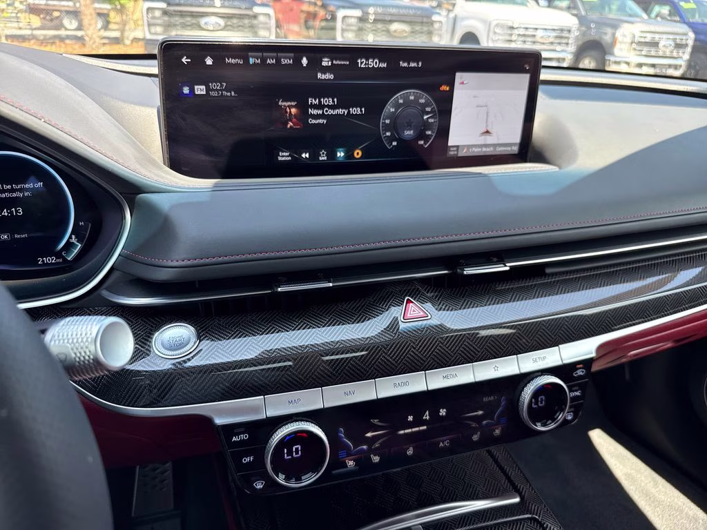 2024 Alta White Genesis G80 3.5T AWD Sedan