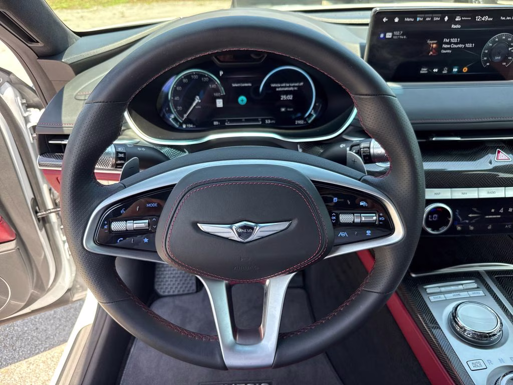 2024 Alta White Genesis G80 3.5T AWD Sedan