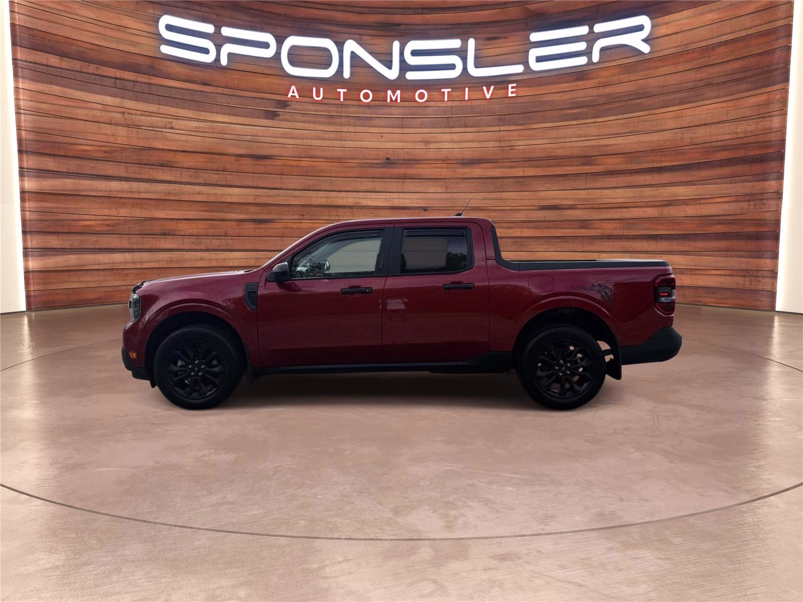 2023 Hot Pepper Red Metallic Tinted Clearcoat Ford Maverick XLT AWD Truck