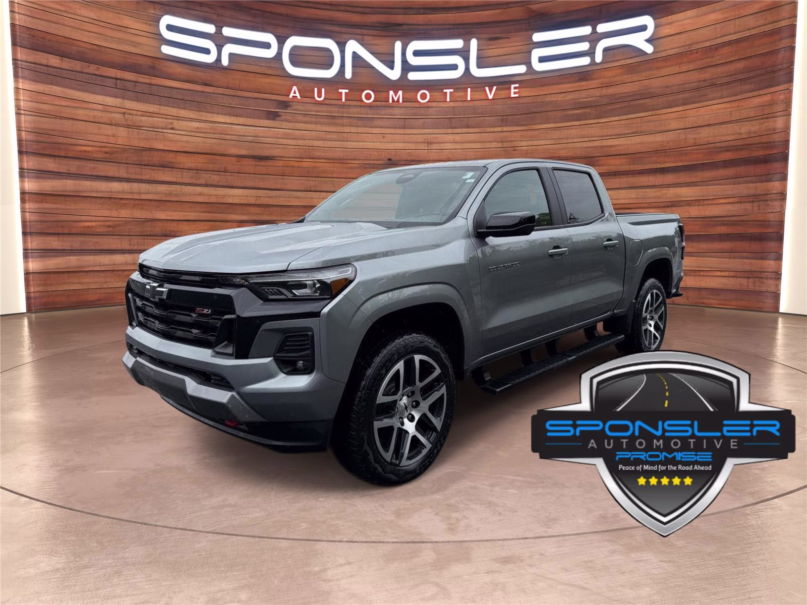 2023 Sterling Gray Metallic Chevrolet Colorado 4WD Z71 4X4 Truck