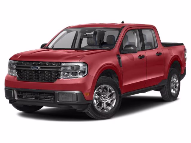 2023 Hot Pepper Red Metallic Tinted Clearcoat Ford Maverick XLT AWD Truck